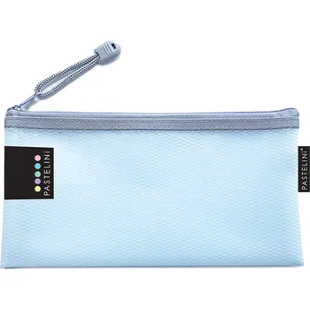 PASTELINI 2-3222 spisové desky na zip síťované modré