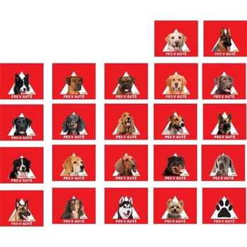 Obleček pro psa Juko VÝPRODEJ Samolepka LABRADOR černý