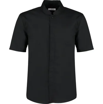 Pánská košile Bargear Pánská košile s krátkým rukávem KK122 Black 41/42 (L/16-16H)