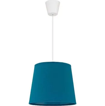 Duolla - Lustr na lanku SOLO 1xE27/40W/230V pr. 24 cm modrá