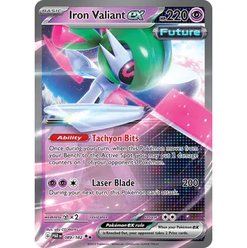 Sběratelská karetní hra Pokémon Iron Valiant ex 089/182 - Paradox Rift