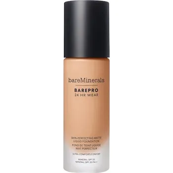 Make-up bareMinerals Oblicejovy-make-up Podkladova-bazeBAREPRO® 24HR Wear Skin-Perfecting Matte Liquid Foundation Mineral SPF 20 Medium 32 Cool 30 ml (24 833,00 Kč / 1 l)