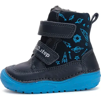 Chlapecká zimní obuv D.D.STEP Zimní obuv, boty DDSTEP, model W071-42680BM royal blue Velikost dětských bot: 28