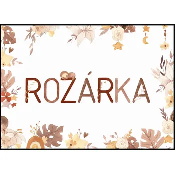 Plakát Jen tak z lásky Plakát Boho jméno Rozměr plakátu: 30 x 40 cm