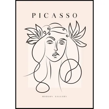 Plakát Jen tak z lásky Pablo Picasso - Dívka Rozměr plakátu: A4 (21 x 29,7 cm)