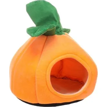 Iglú pro hlodavce FLAMINGO Helga oranžová dýně 23x23x18cm