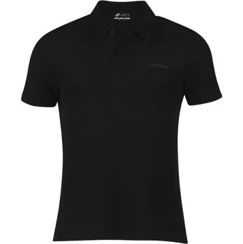 Pánské tričko Pánské polo tričko Lotto CAPRI III POLO SHIRT L Černá
