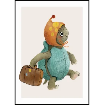 Plakát Jen tak z lásky Plakát Želvička Rozměr plakátu: A4 (21 x 29,7 cm)