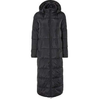 Dámský kabát esmara® Dámský prošívaný maxi kabát (L (44/46), černá)