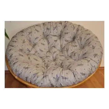 Sedací pytel Axin Trading Polstr na křeslo papasan 110 cm levandule - SLEVA 3% s kodem radost25