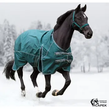 Deka pro koně Deka výběhová Waldhausen -COMFORT 50G- - Zelená - 125cm