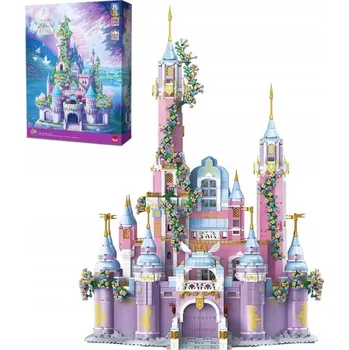 ostatní stavebnice Stavebnice mini Dream castle 612011, hrad pro princeznu, 4780 dílů