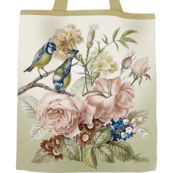 Nákupní taška Plátěná nákupní taška, Sýkorky