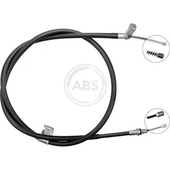 Lanko parkovací brzdy Tažné lanko, parkovací brzda A.B.S. K17291