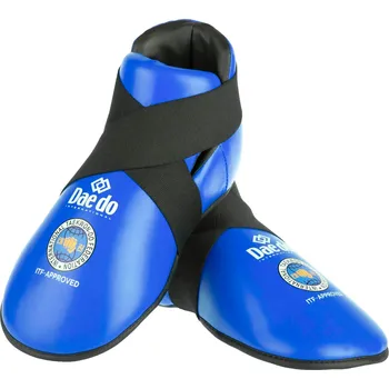 Chránič holeně pro bojový sport Chrániče nohou Daedo ITF - modrá, PRITF2022 XL