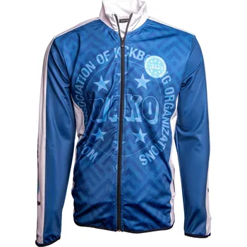 Pánská mikina Mikina s kapucí WAKO emotion - modrá, 19142-6 XL