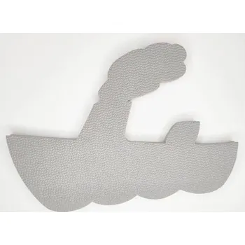 Pěnová lodička světle šedá EVA Toyformat - Malý Génius lod_svs