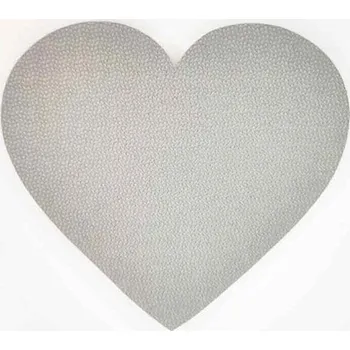 Pěnové srdce světle šedé EVA Toyformat - Malý Génius srd_svs