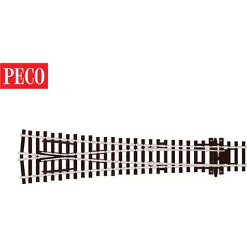 Modelová železnice H0 - symetrická výhybka, úhel 12°, R 1828 mm, CODE 100 - 2,5 mm / PECO SL-E98