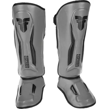 Chránič nohou Chrániče holení Fighter Thai Ergo - šedá/černá, FSG-004GB XS