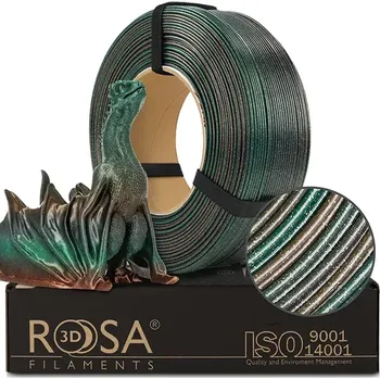 Filament ReFill ROSA3D / PLA GALAXY RAINBOW / TERRA / 1,75 mm / 1 kg