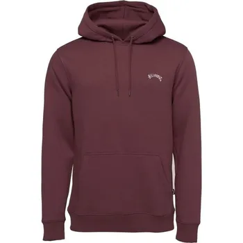 Pánská mikina Pánská mikina Billabong ARCH PO XXL Vínová, Bílá