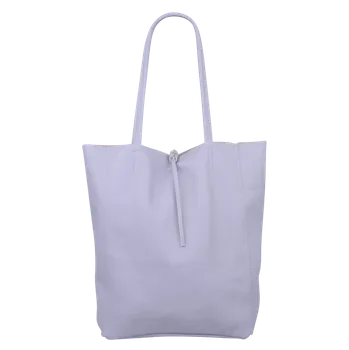 Kabelka NovaKabelka.cz Kožená italská kabelka Annalisa Celeste