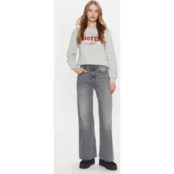 Dámská mikina ONLY Mikina Nora 15331079 Šedá Regular Fit XL