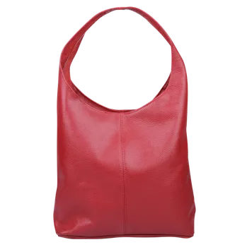 Kabelka NovaKabelka.cz Kožená italská kabelka Camila Rossa Scura