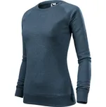 MALFINI, a.s. Dámská mikina Merger tmavý denim melír Barva: tmavý denim melír, Velikost: 2XL