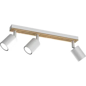 Bodové svítidlo Bodové svítidlo TERRA 3xGU10/8W/230V bílá/dub