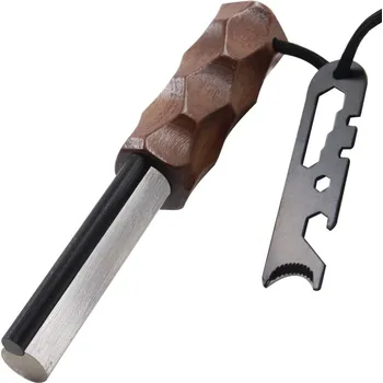 Vybavení pro přežití CHZ Masivní křesadlo "MAGNESIUM FERRO ROD" se škrtadlem