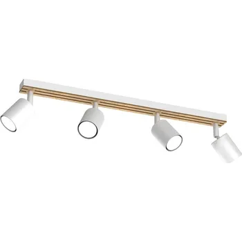 Bodové svítidlo Bodové svítidlo TERRA 4xGU10/8W/230V bílá/dub