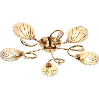 Brilagi - Přisazený lustr MEGAPOLIS 5xE14/60W/230V zlatá