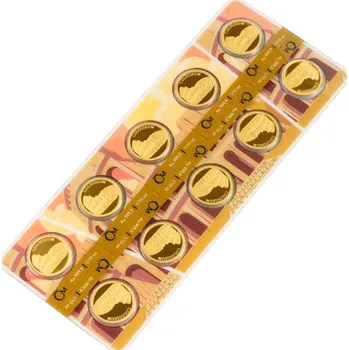 Sběratelství Zlatá 1/10oz mince Nových sedm divů světa - Koloseum 10ks proof