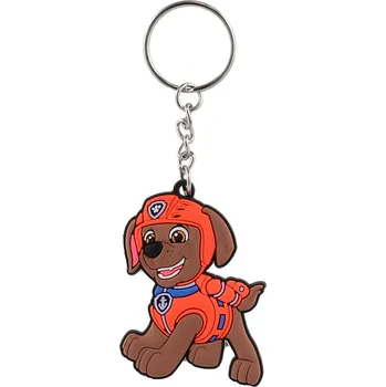 Paw patrol Klíčenka/Přívěsek 3D Tlapková patrola/Paw patrol guma 10 cm postavička: Zuma