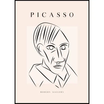 Plakát Jen tak z lásky Pablo Picasso - Autoportrét Rozměr plakátu: A4 (21 x 29,7 cm)