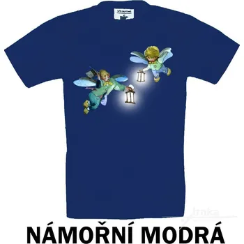 Chlapecké tričko Tričko dětské KR, Broučci Barva: Námořní modrá, Velikost: 110