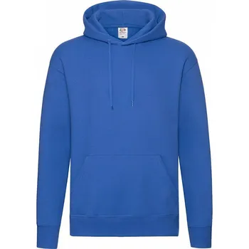 Pánská mikina Fruit of the Loom Pánská prémiová mikina klokanka Fruit of the Loom, 70% bavlna Barva: modrá královská, Velikost: XL
