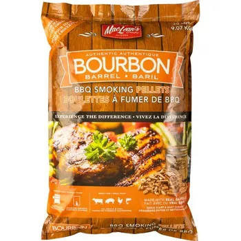 Tuhé palivo Pelety ke grilování MacLean´s Kentucky Bourbon Barrels , 9 kg