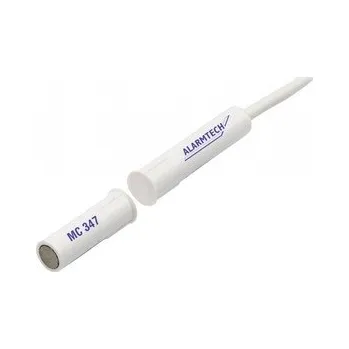 Plastový zápustný magnetický kontakt s pracovní mezerou až 18 mm 10 m