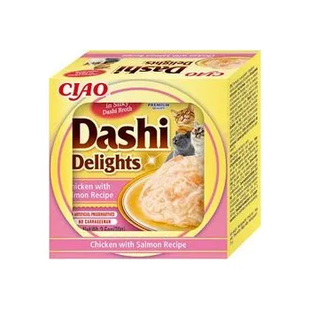 Krmivo pro kočku Churu Cat Dashi Delights Chicken with Salmon 70g