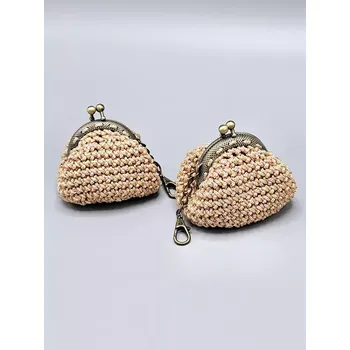 Peněženka Mini vintage taštička - pěněženka - béžová