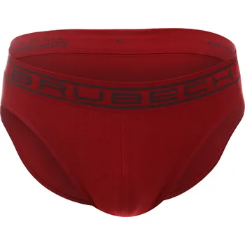 Pánské spodní prádlo Brubeck pánské slipy Comfort Cotton Barva: Červená, Velikost: M