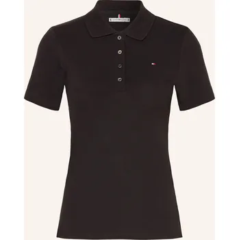 Tommy Hilfiger Dámská Polokošile Z Piké, černá, 40