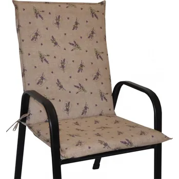 Podsedák Polstr na křeslo z tahokovu UNI látka levandule