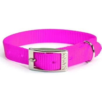 Obojek pro psa CAMON OBOJEK NYLON COLLAR Barva: RŮŽOVÁ, Velikost: 25x550 mm