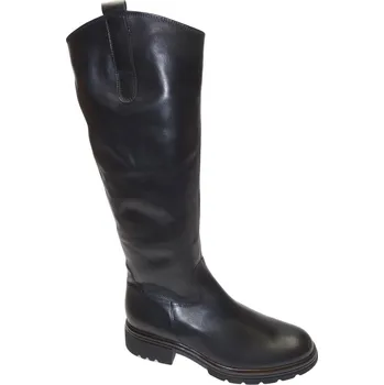 Dámské kozačky Zimní vycházková obuv-kozačky, Gabor, (lýtko S), černá: Černá Hladká kůže 29,4 44 (36-37 cm) - S G - standardní šíře (25810-25814)