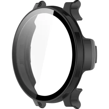 Příslušenství k chytrým hodinkám VSECHNONAMOBIL 94618 PC FULL COVER Plastový kryt se sklem pro Garmin Lily 2 Active černý