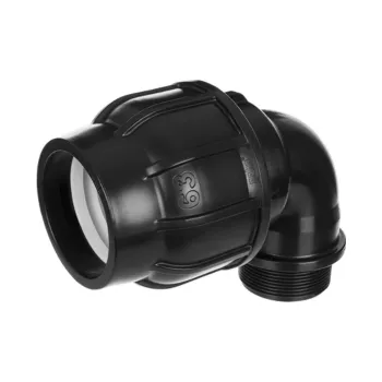 Kanalizační potrubí Koleno Gebo plast vnější závit 50x6/4"